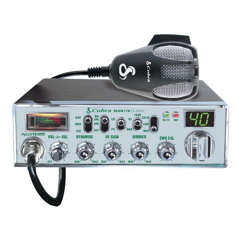 The rugged design stands up to frequent use, while the Soundtracker noise reduction system helps eliminate ambient noise. . Cobra cb radio